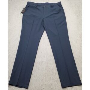 Greg Norman Golf Performance Chino Pants Men 36/32 Blue Stretch Moisture Wicking
